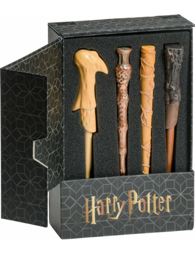 Ensemble De 4 Stylos Harry Potter Maisons