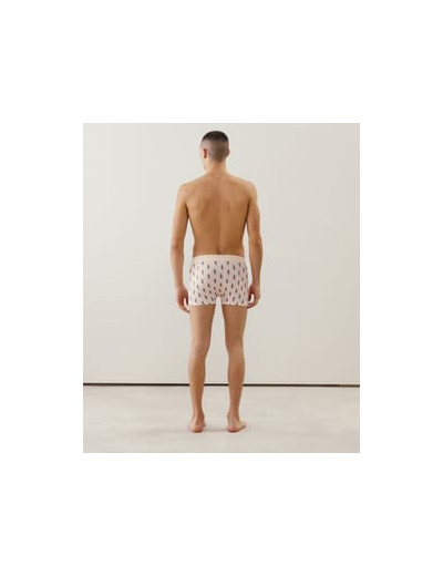 Boxer en microfibre à motifs