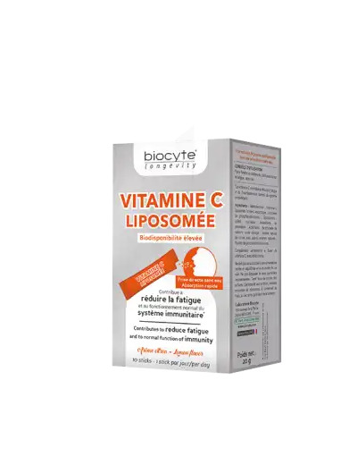 Biocyte Vitamine C Liposomée Poudre 10 Sticks