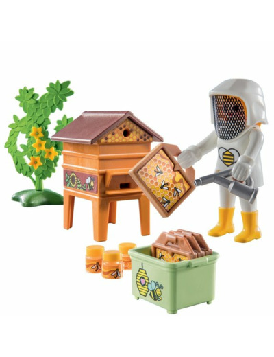 Apicultrice avec ruche Playmobil Country 71253