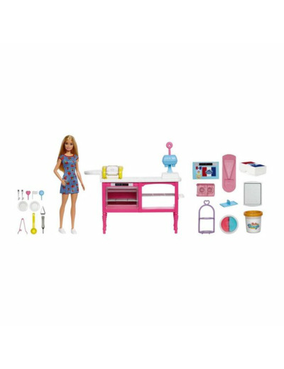 Barbie - Coffret poupée Malibu Barbie Pâtisserie