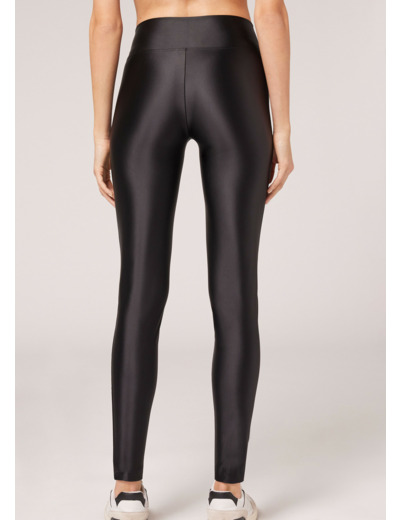 Legging ultra brillant satiné