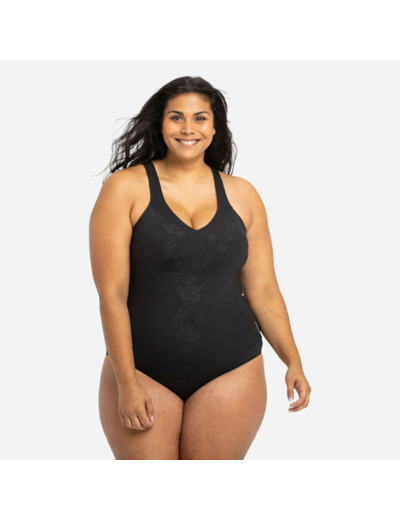 Maillot de Bain 1 Pièce Femme Clara Lys Noir