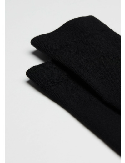 Chaussettes longues en laine et coton pour homme