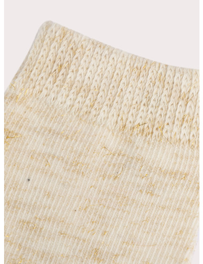 Chaussettes Beige Chiné