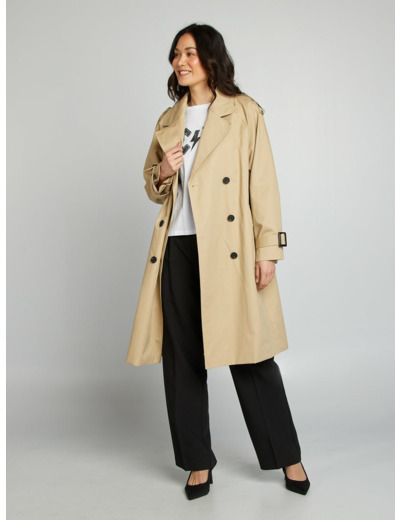 Trench mi-long - Beige