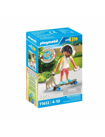 Adolescent avec chien Playmobil My Life 71612