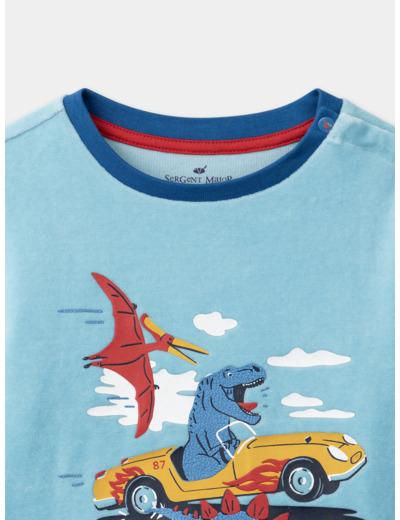 Pyjama Dino en velours