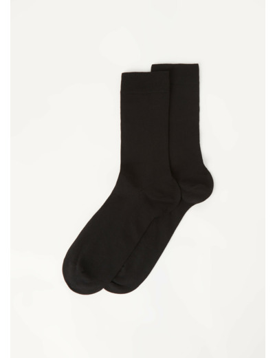 Chaussettes courtes en satin de coton