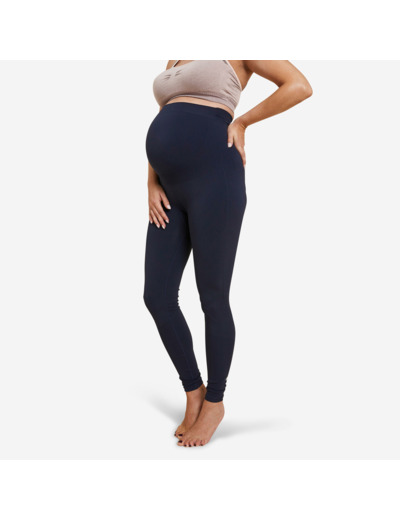 LEGGING YOGA PRENATAL BLEU MARINE