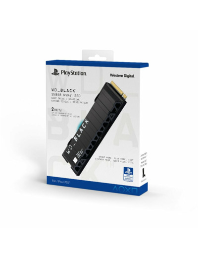 Memoire Ssd Wd_black 2to Licence Officielle Playstation 850P