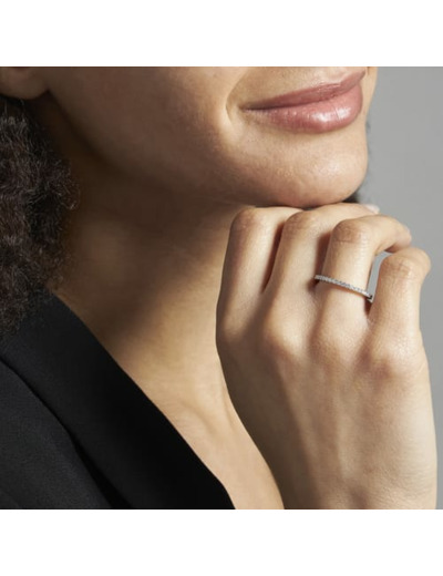 Bague CLEOR en Argent et Oxyde