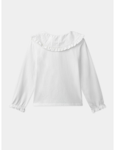 Blouse col claudine