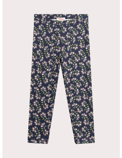 Legging imprimé fleuri pour fille