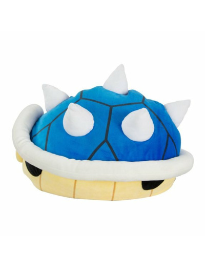 Peluche Mario Mocchi Mocchi Carapace Bleue 36 Cm - Licence Officielle