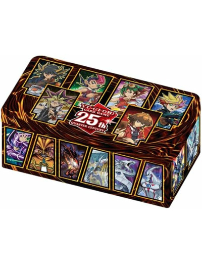 Yu Gi Oh! Mega Tin Box 2023 - Boite du 25e Anniversaire : Les Héros du Duel - Version Française