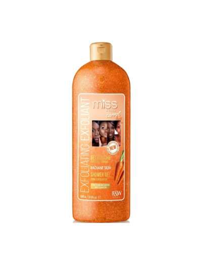 MISS WHITE CARROT GEL DOUCHE EXFOLIANT 940ML