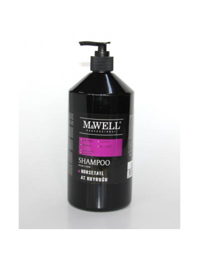 M&WELL SHAMPOO 1000ML HORSETAIL