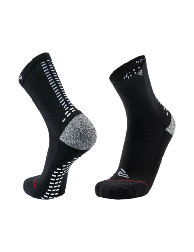 Chaussettes Grip NOIR - Sans coutures - Ultra doux - Coton biologique