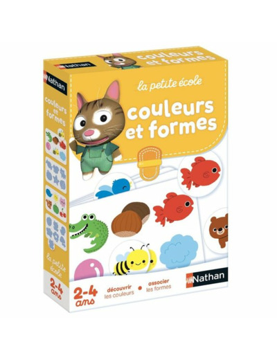 Jeu d'association Couleurs et formes