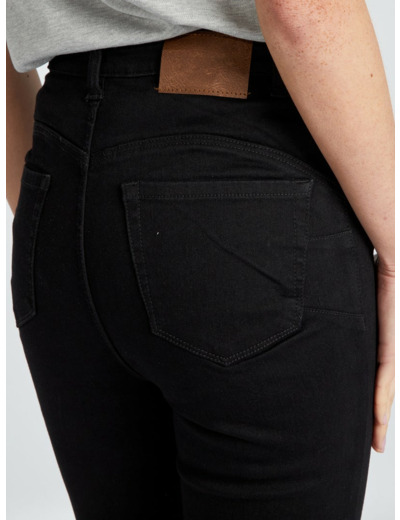 Jean skinny à taille haute - L30 - Noir