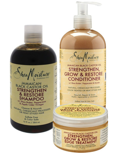 Pack Jamacain Black Castor Oil - SHEA MOISTURE