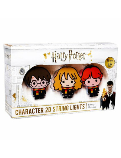 Guirlande Lumineuse Harry Potter Personnages 2d Leds 2.5 Mètres À Piles