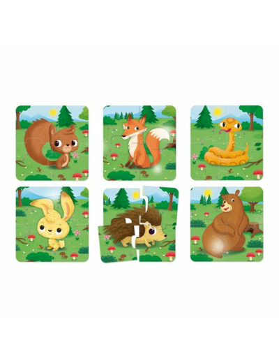 Carotina Baby - Puzzle La Forêt