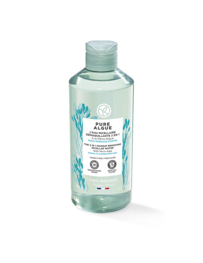 L'Eau Micellaire Démaquillante 2 en 1 Pure Algue - 400ml