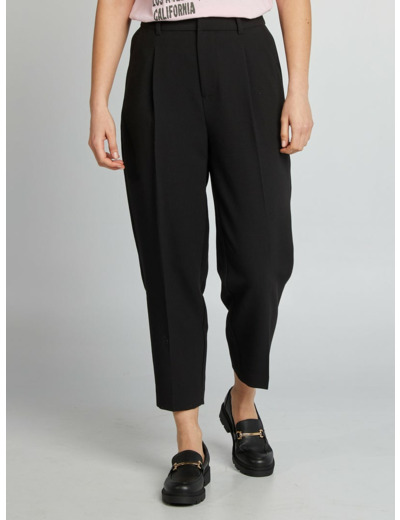 Pantalon de costume 7/8 - noir