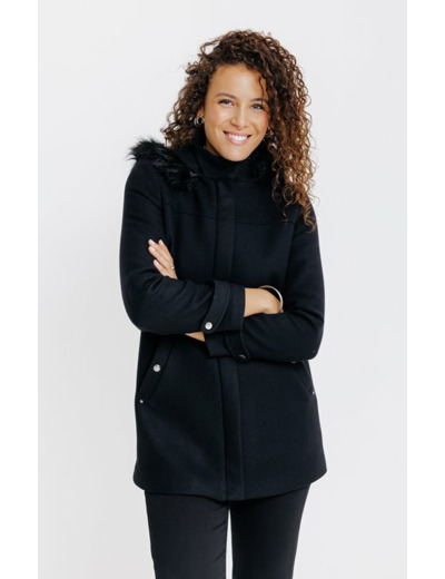 Manteau Col Montant