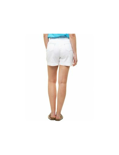 Short blanc coton