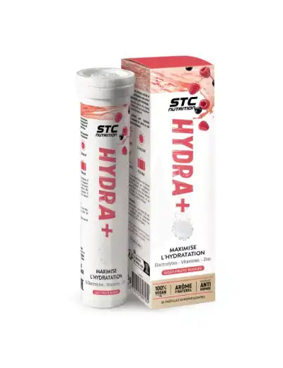 Stc Nutrition Hydra+ Pastilles Effervescentes Fruits Rouges T/20