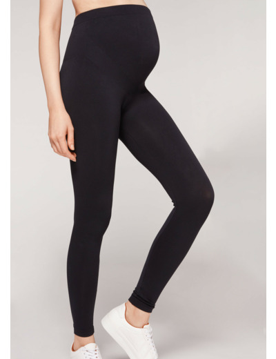 Legging Opaque 100 Deniers en Microfibre Maternité