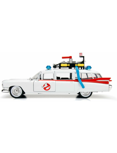 Jada ECTO-1 Metal 1:24 Casserole de Voiture Blanc (253235000) Taille Unique (Lot de 1)