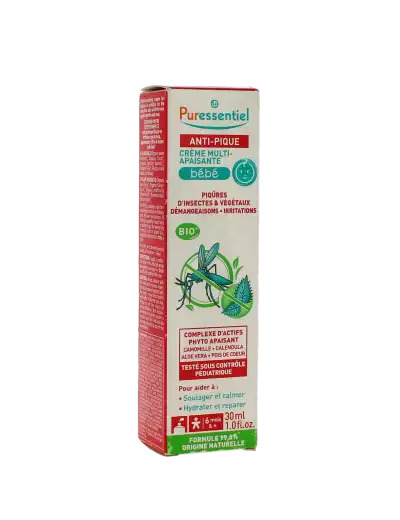 Puressentiel Anti-pique Crème Multi-apaisante Bébé Anti-pique - 30 Ml