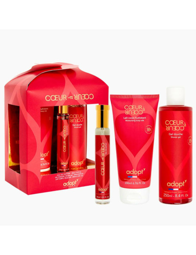 Coffret eau de parfum 30 ml + gel douche 250 ml +