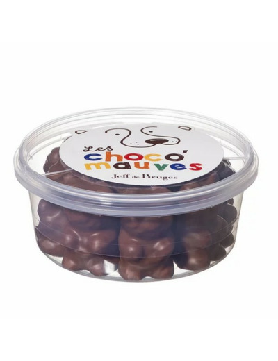 Boite PVC ours guimauve chocolat au lait 160 g