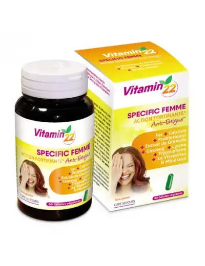 Vitamin'22 Specific Femme Gélules B/60