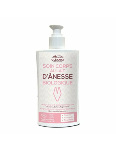 OLEANAT SOIN CORPS AU LAIT D'ANESSE BIO 250ML