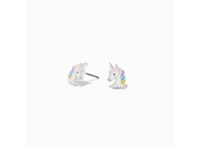 Clous d'oreilles mini licornes