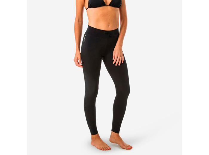 LEGGING ANTI UV SURF 100 FEMME NOIR