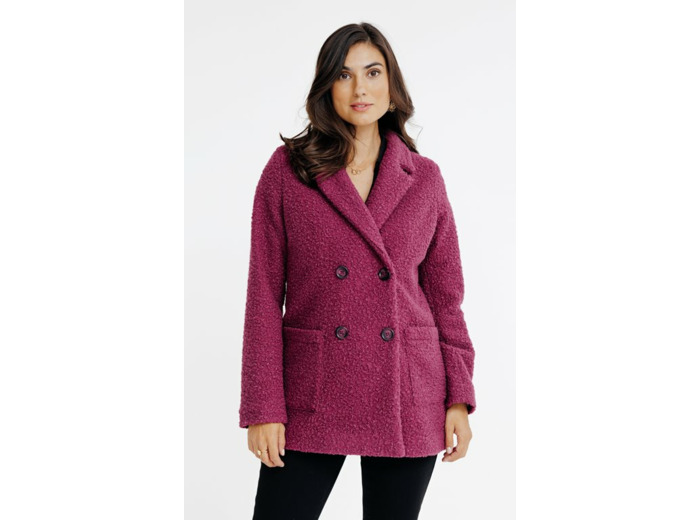 Manteau Court Col Tailleur