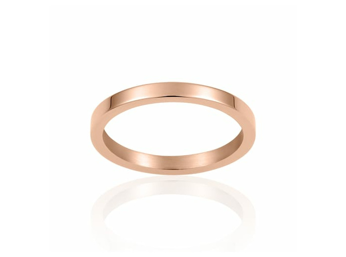 Bague MISSISSIPI en Acier Rose