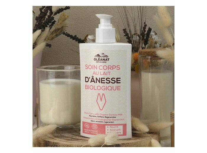 OLEANAT SOIN CORPS AU LAIT D'ANESSE BIO 250ML