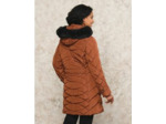 Parkas longue ocre