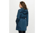 Parka trench bleu