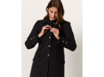 Manteau long uni NOIR Femme