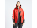 Veste de quart de voile offshore 900 femme rouge