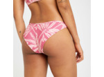 Bas de maillot de bain tanga texturé femme - lulu palmer rose